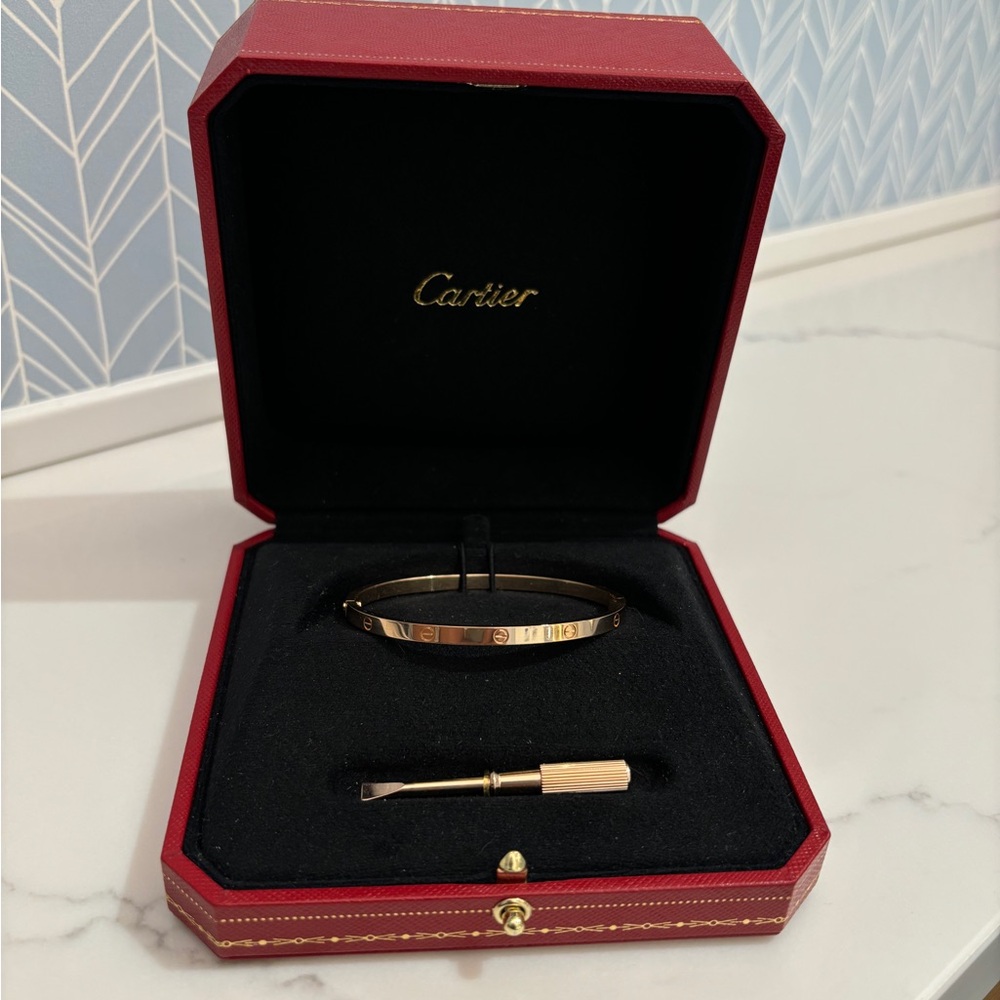 Cartier Rose Gold Bracelet with Screwdriver